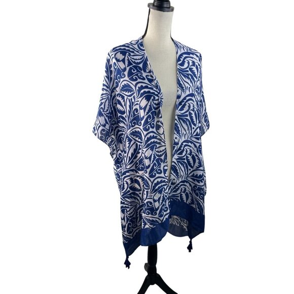 Anthropologie Do Everything In Love Fiona Floral Paisley Kimono O/S - Picture 5 of 7